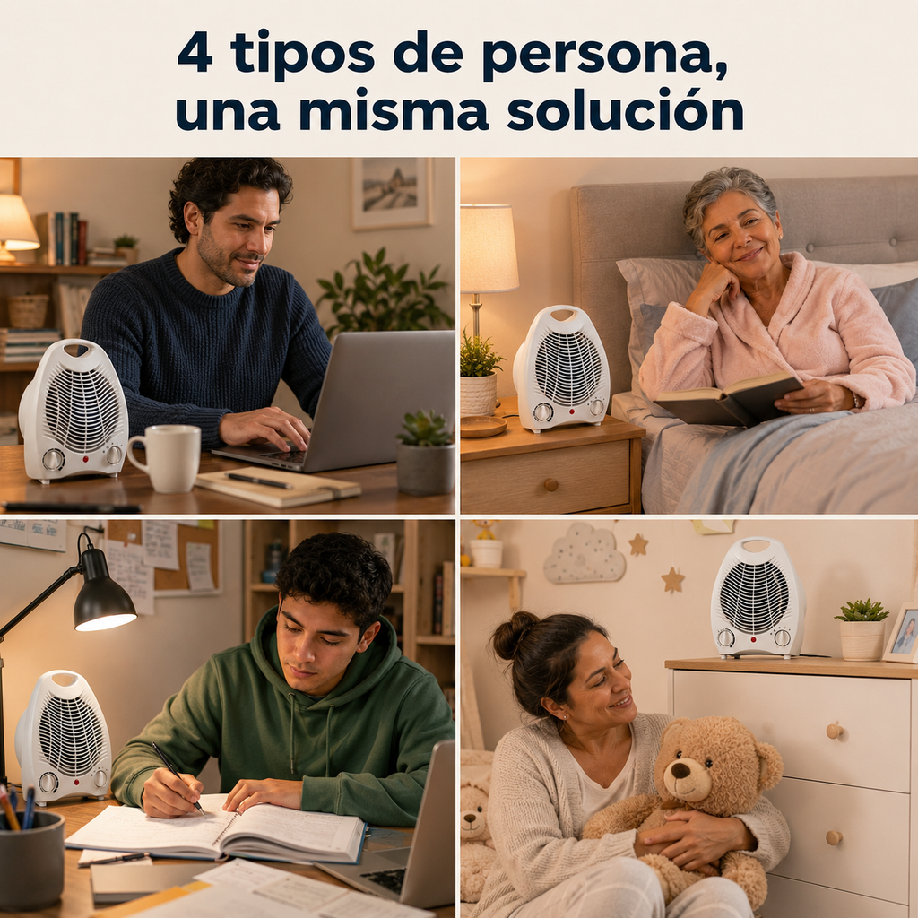 Calefactor Ventilador Portatil Electrico — vista 5