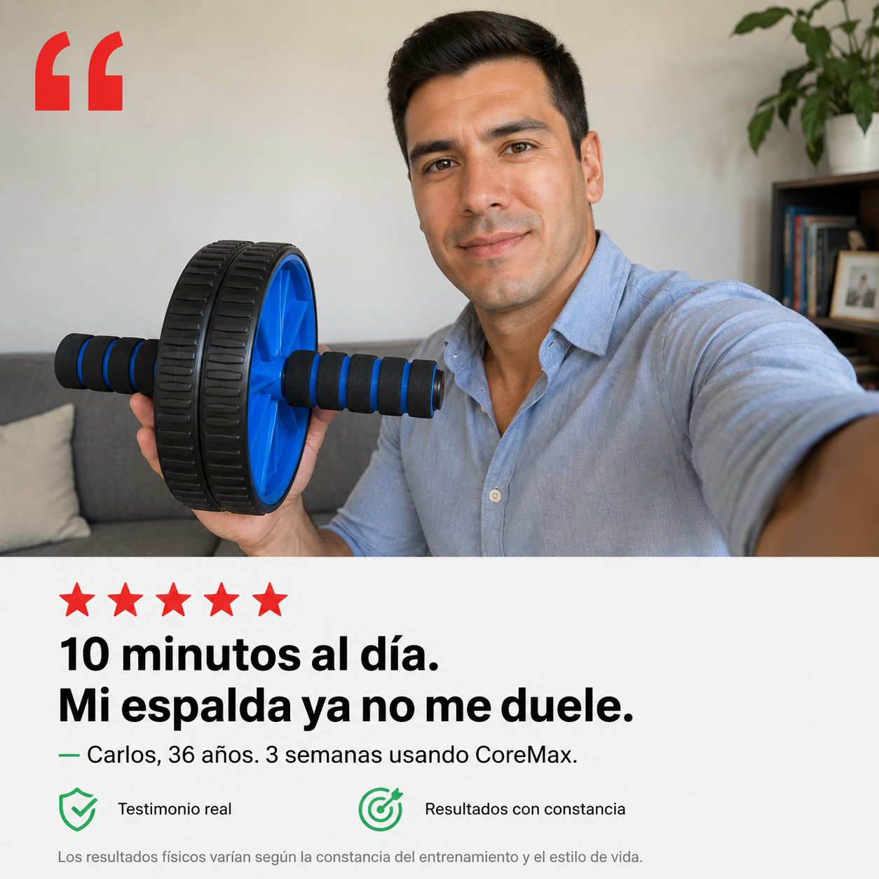 Rueda De Ejercicios Abdominales — vista 6